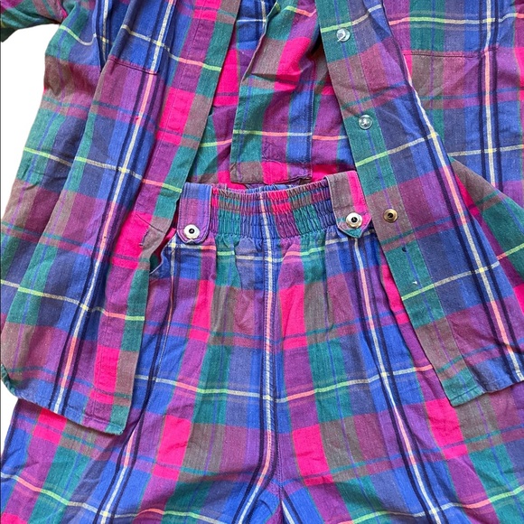 - 80-90’s Vintage Hunt Club Short 2 piece Set - Picture 2 of 8